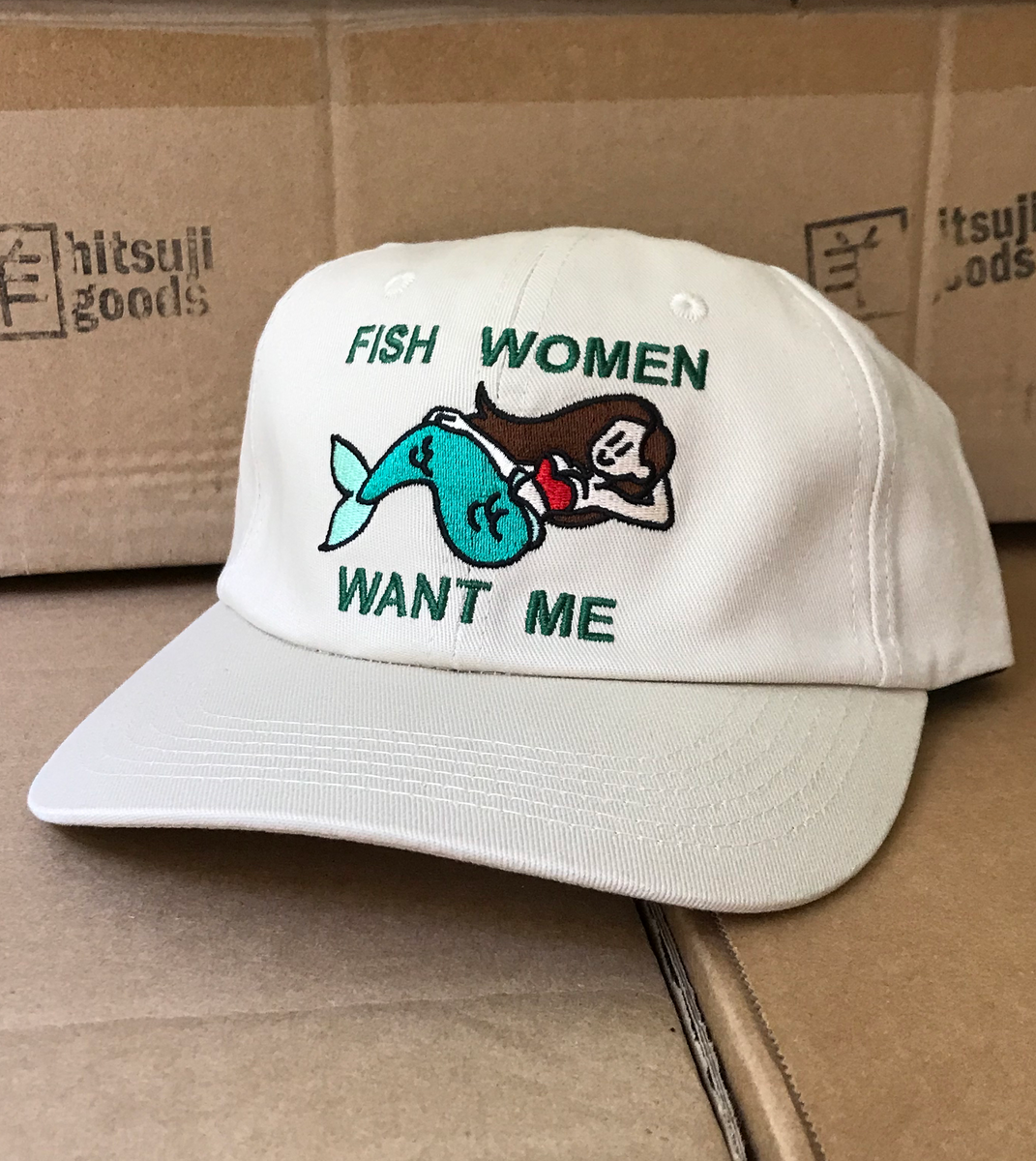 Fish Women Want Me - Hat – Hitsuji Goods