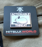 Actionable Threat - Enamel Pin