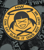 I Can Eat Glass - Sticker