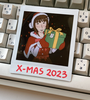 Kara's Christmas Present - Polaroid