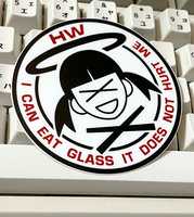 I Can Eat Glass - Sticker