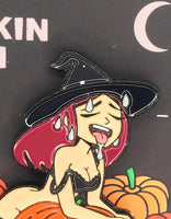 Pumpkin Witch Pin (BLEMISHED)