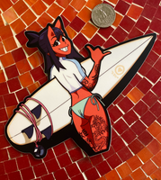 Surfing Lani - Sticker