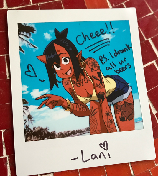 Lani from Aiea - Polaroid