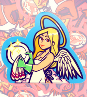 Clean Angel Sticker