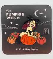 Pumpkin Witch Pin (BLEMISHED)