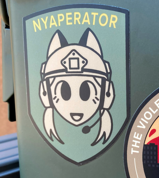 Nyaler Sticker Nyaperator - Sticker – Hitsuji Goods