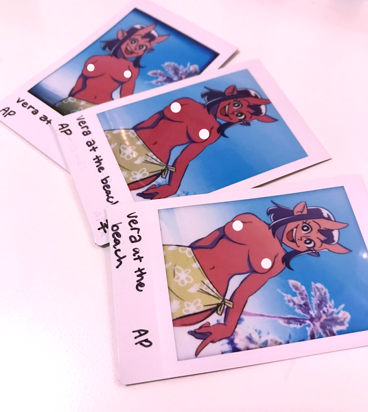 (Artist's Proof) Vera at the Beach - Instax Print